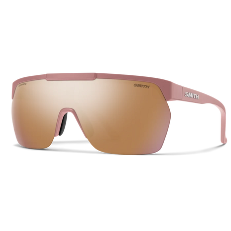 SMITH XC Matte Chalk Rose + ChromaPop Rose Gold Mirror Sunglasses Sunglasses Smith 