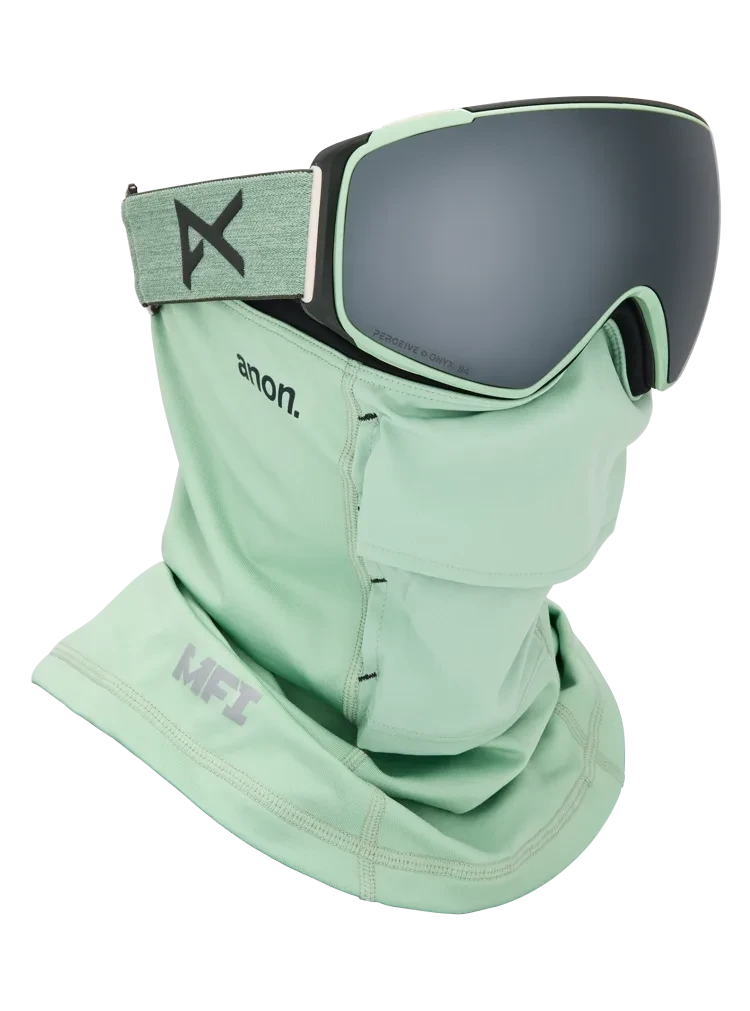 ANON M4S Toric Soft Sage - Perceive Sunny Onyx + Perceive Variable Violet + MFI Face Mask Snow Goggle Snow Goggles Anon 