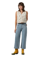 BRIXTON Women's Margo Cropped 5-Pocket Pant Light Denim Women's Pants Brixton 