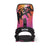 NOW YES. The Collab Snowboard Bindings Black/Pink 2024 Men's Snowboard Bindings Now Bindings 