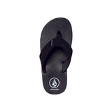 VOLCOM Big Youth Victor Sandals Black Men's Sandals Volcom 