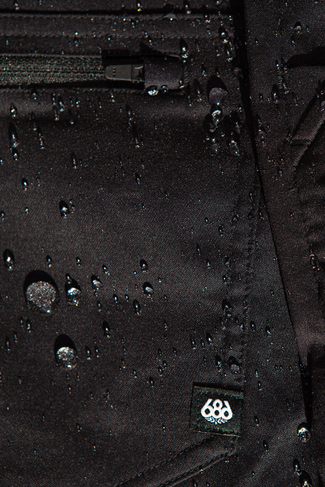 686 Everywhere Hybrid Shorts Black Men's Hybrid Shorts 686 