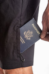 686 Everywhere Hybrid Shorts Black Men's Hybrid Shorts 686 