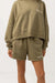 RHYTHM Women's Sunbather Fleece Short Washed Olive Women's Shorts Rhythm 