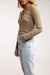 RHYTHM Rambler Rib Long Sleeve Henley Women's Oak WOMENS APPAREL - Women's Long Sleeve T-Shirts Rhythm S 