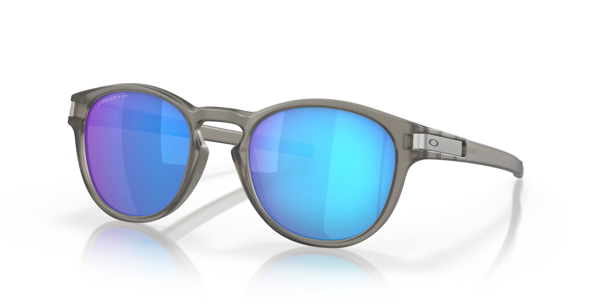 OAKLEY Latch Matte Grey Ink - Prizm Sapphire Polarized Sunglasses Sunglasses Oakley 