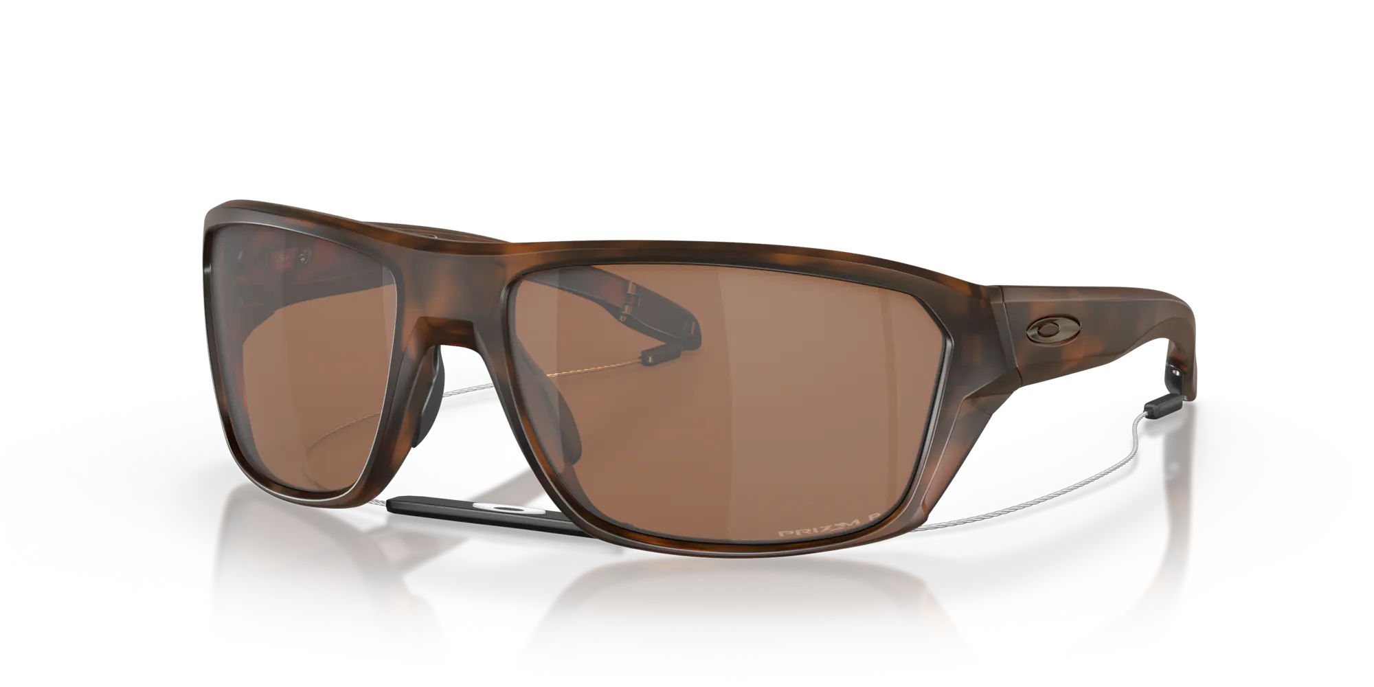 OAKLEY Split Shot Matte Brown Tortoise - Prizm Tungsten Polarized Sunglasses Sunglasses Oakley 