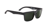 SPY Helm Soft Matte Black - HD Plus Grey Green Sunglasses