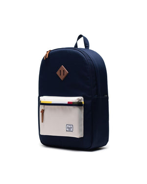 HERSCHEL Heritage Backpack Peacoat/Birch Backpacks Herschel Supply Company 