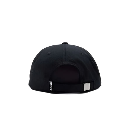 OBEY Icon Patch Panel Strapback Hat Black Men's Hats Obey 