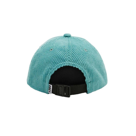 OBEY Bold Cord 6 Panel Strapback Hat Ocean Men's Hats Obey 