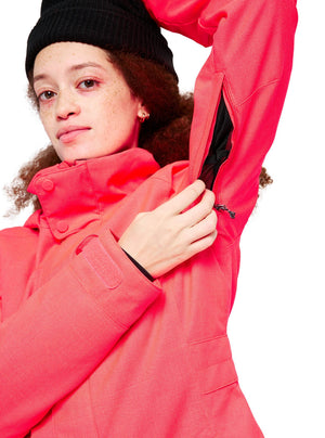 BURTON Jet Set Snowboard Jacket Women's Potent Pink 2022 Women's Snow Jackets Burton 