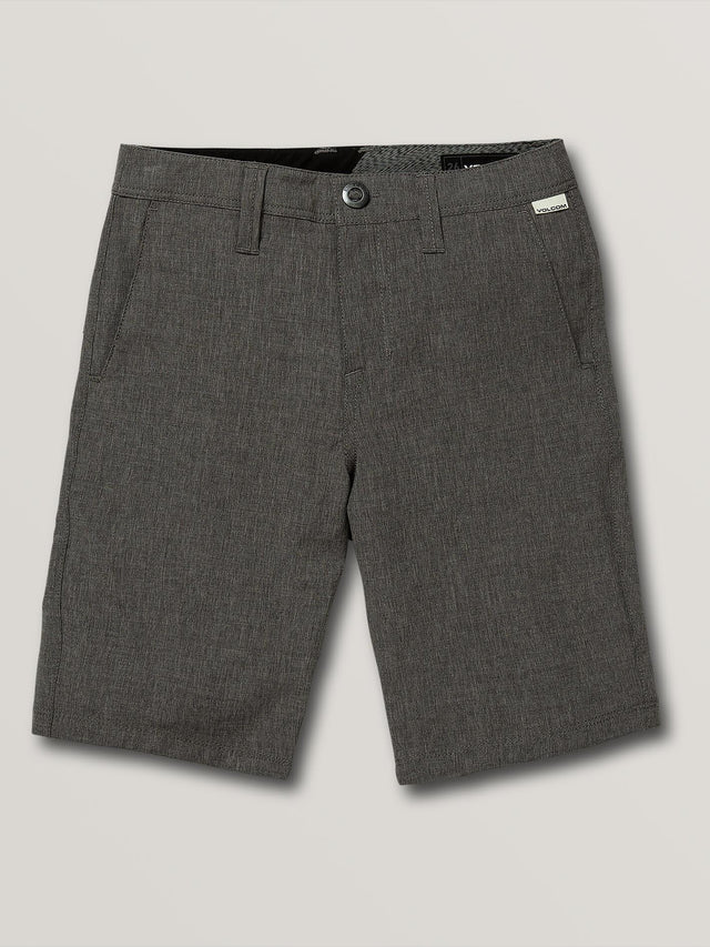 VOLCOM Frickin Surf N' Turf Static Hybrid Shorts Boys Charcoal Heather