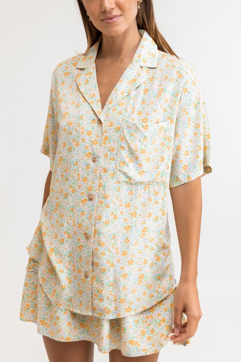 RHYTHM Trixie Shirt Women's Lemon Women's Blouses Rhythm XS 