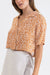 RHYTHM Elisa Cropped Shirt Women's Cinnamon Women's Blouses Rhythm XS 