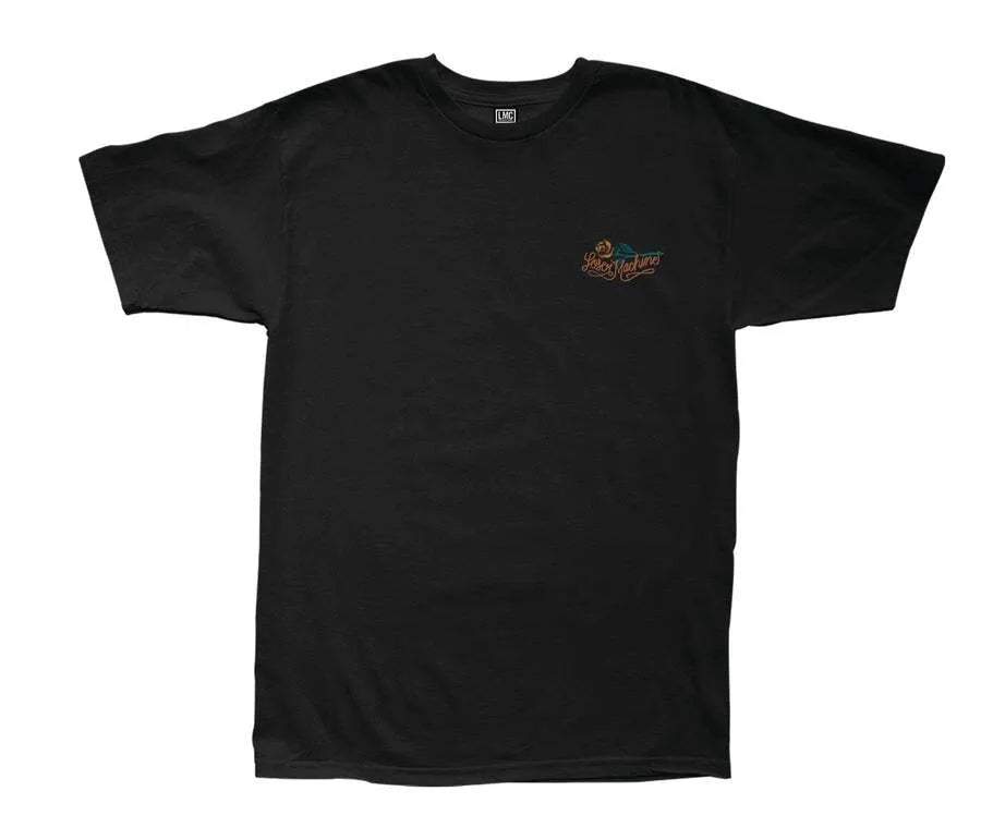 LOSER MACHINE Delilah Stock T-Shirt Black Men's Short Sleeve T-Shirts Loser Machine 