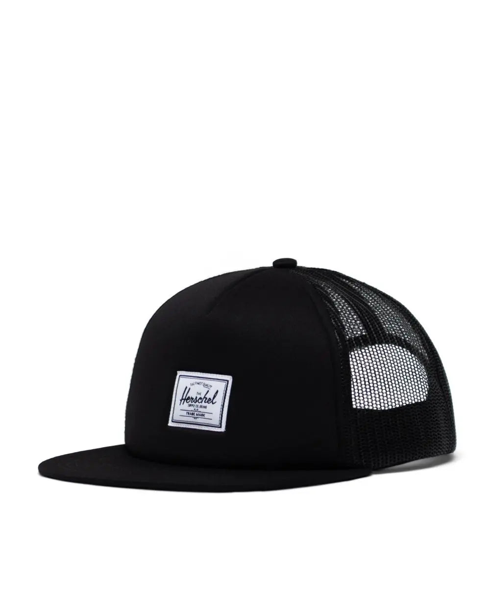 HERSCHEL Whaler Mesh Classic Hat Black Classic Label Men's Hats Herschel Supply Company 