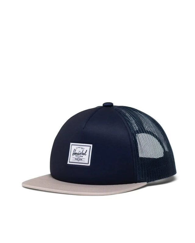 HERSCHEL Whaler Mesh Classic Hat Peacoat/Pelican Classic Label Men's Hats Herschel Supply Company 