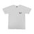 LOSER MACHINE Double Crossed Pocket T-Shirt White Men's Short Sleeve T-Shirts Loser Machine 