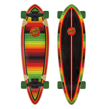 SANTA CRUZ Pintail Serape Dot 9.2 Longboard Complete Longboard Completes Santa Cruz 