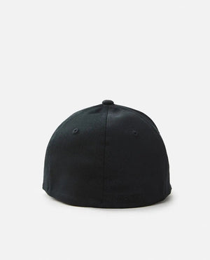 RIP CURL Tepan Flexfit Hat Black Men's Hats Rip Curl 