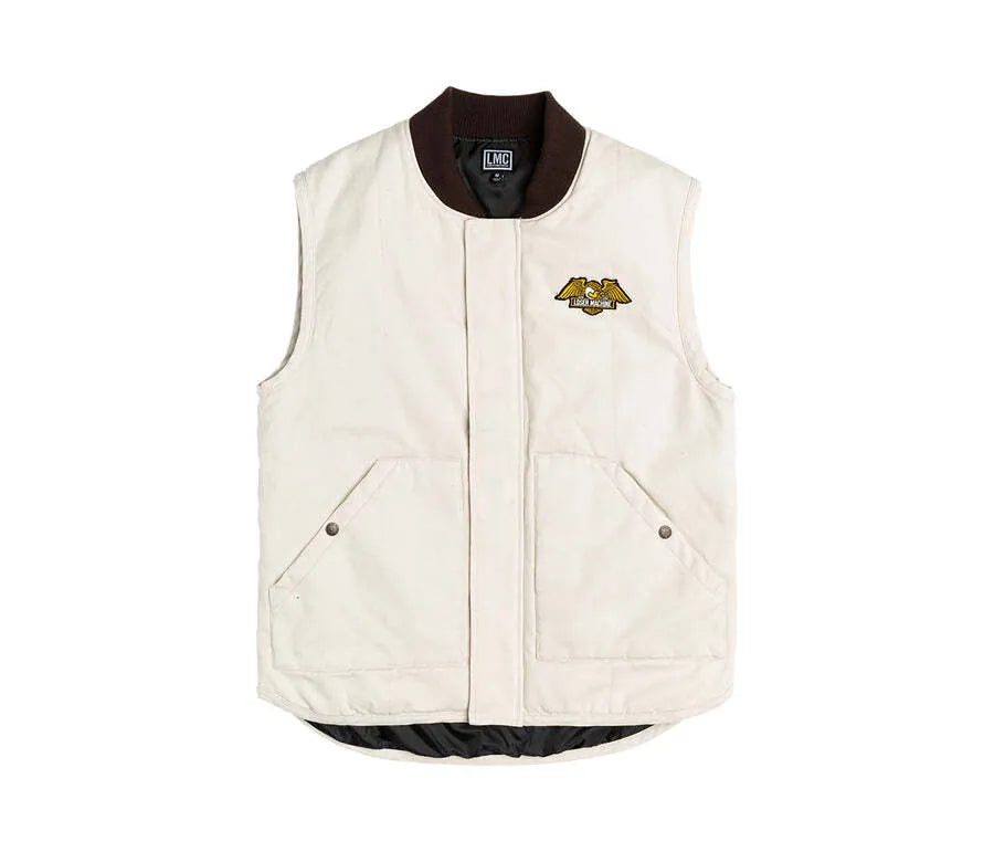 LOSER MACHINE Condor II Vest Bone Men's Street Jackets Loser Machine 