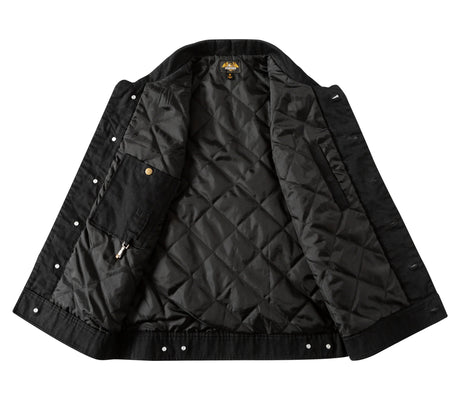 LOSER MACHINE Kingsway Vest Black Men's Street Jackets Loser Machine 