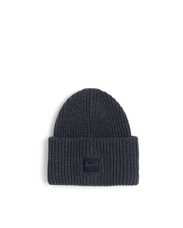 HERSCHEL Juneau Beanie Charcoal Men's Beanies Herschel Supply Company 