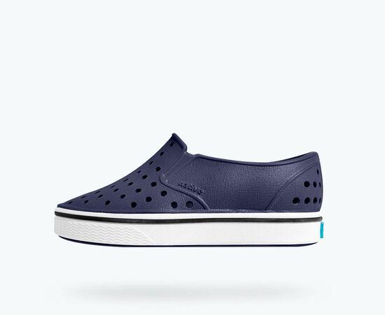 NATIVE Miles Junior Shoes Regatta Blue/Shell White FOOTWEAR - Youth Native and People Shoes Native Shoes 