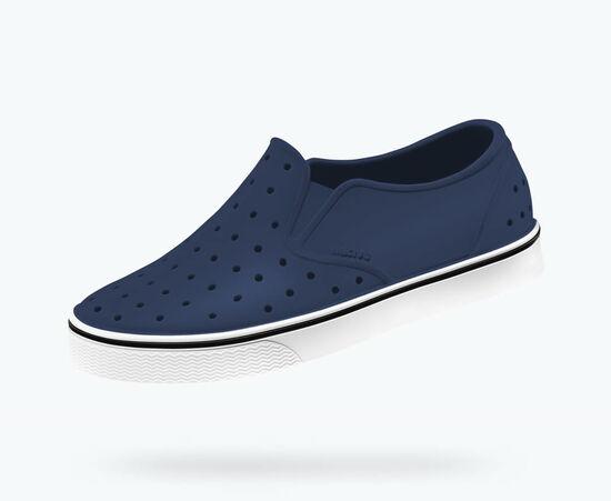NATIVE Miles Junior Shoes Regatta Blue/Shell White FOOTWEAR - Youth Native and People Shoes Native Shoes 