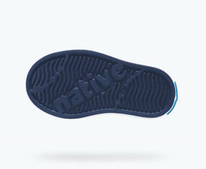 NATIVE Miles Child Shoes Regatta Blue/Shell White FOOTWEAR - Youth Native and People Shoes Native Shoes 