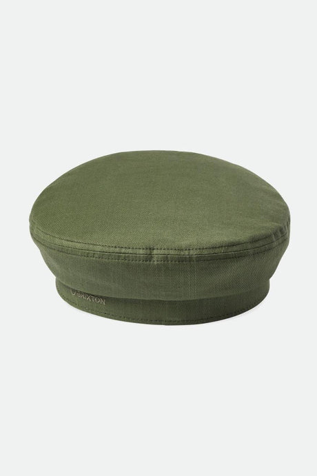 BRIXTON Women's Fiddler Fisherman Cap Olive Surplus Women's Hats Brixton 