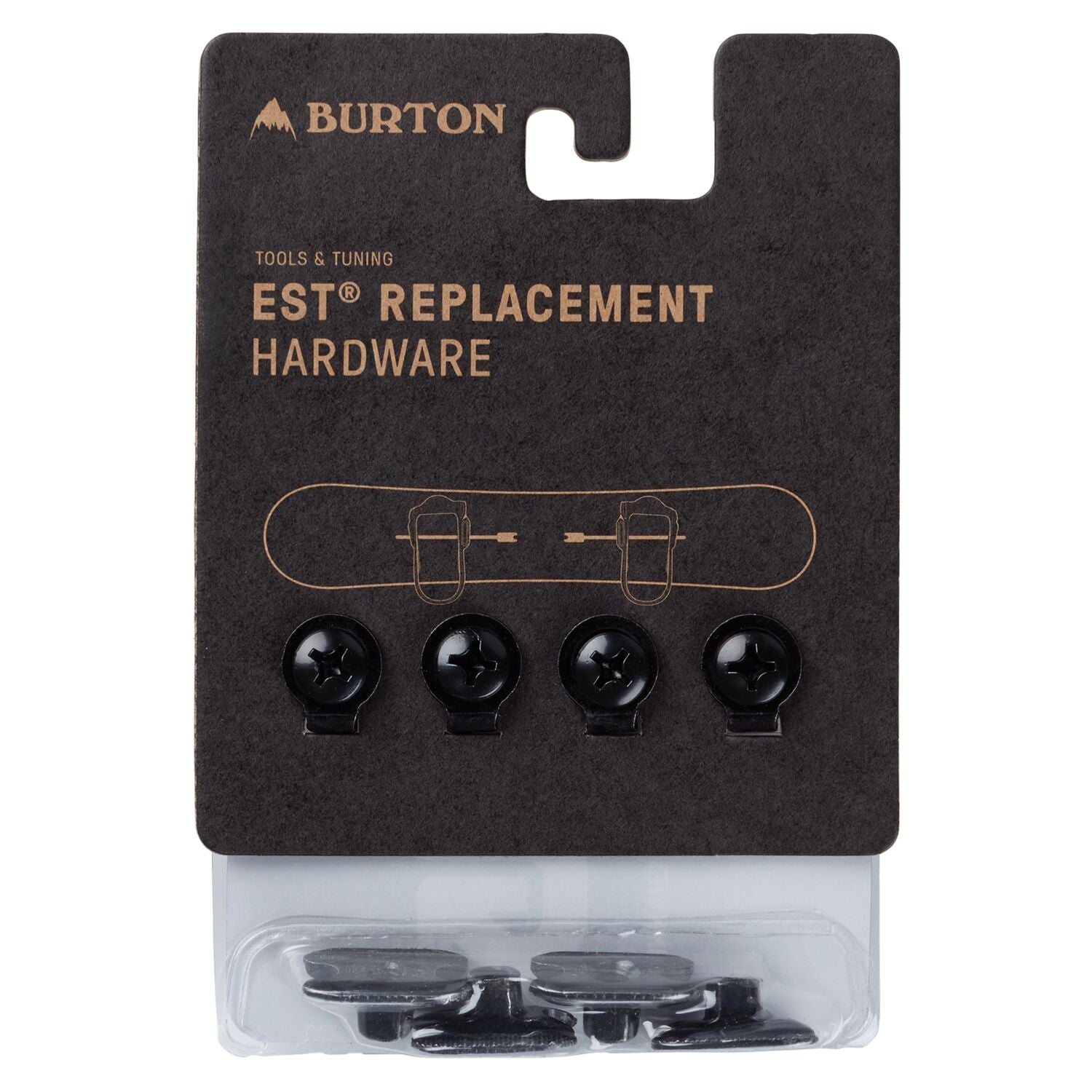 BURTON EST Hardware Set Snowboard Hardware Burton 