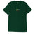 Obey Apple Worm Classic T-Shirt Forest Green Men's Short Sleeve T-Shirts Obey 