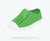 NATIVE Jefferson Child Shoes Grasshopper Green/Shell White