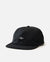 RIP CURL Rider Snapback Hat Black Men's Hats Rip Curl 