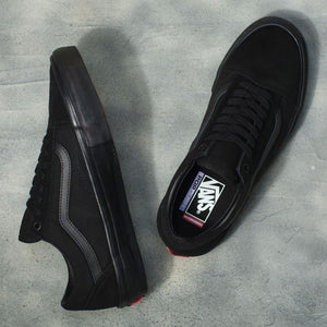 VANS Skate Old Skool Shoes Black/Black FOOTWEAR - Men's Skate Shoes Vans 