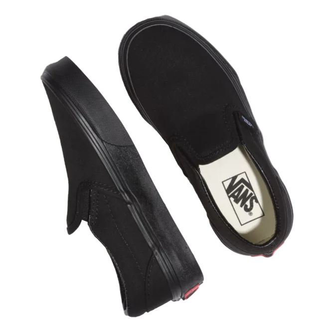 VANS Classic Slip-On Kids Shoes Black/Black