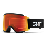 SMITH Squad XL Black - ChromaPop Everyday Red Mirror + ChromaPop Storm Yellow Flash Snow Goggle