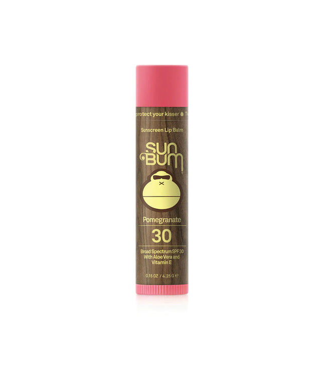 SUN BUM Original SPF 30 Sunscreen Lip Balm Pomegranate Sunscreen Sun Bum 