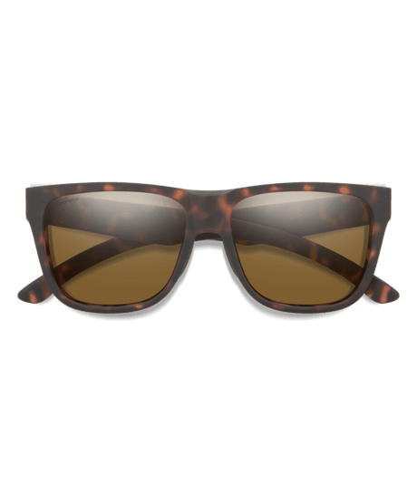 SMITH Lowdown 2 Matte Tortoise - ChromaPop Brown Polarized Sunglasses Sunglasses Smith 
