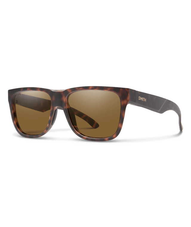 SMITH Lowdown 2 Matte Tortoise - ChromaPop Brown Polarized Sunglasses Sunglasses Smith 