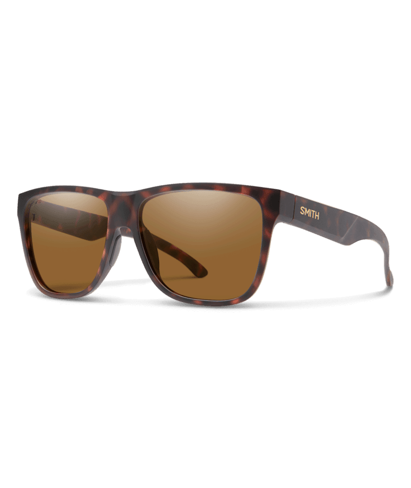 SMITH Lowdown XL 2 Matte Tortoise - ChromaPop Brown Polarized Sunglasses Sunglasses Smith 