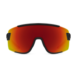 SMITH Wildcat Matte Black - ChromaPop Red Mirror Sunglasses SUNGLASSES - Smith Sunglasses Smith 