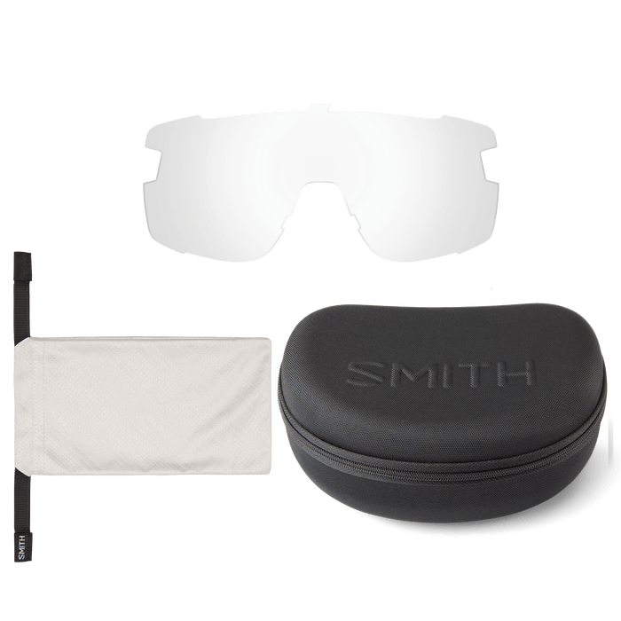 SMITH Wildcat Matte Black - ChromaPop Red Mirror Sunglasses SUNGLASSES - Smith Sunglasses Smith 