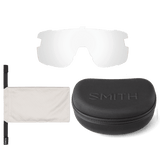SMITH Wildcat Matte Black - ChromaPop Red Mirror Sunglasses SUNGLASSES - Smith Sunglasses Smith 