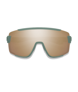 SMITH Wildcat Matte Alpine Green - ChromaPop Rose Gold Mirror Sunglasses Sunglasses Smith 