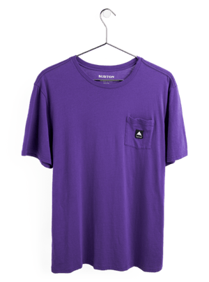 BURTON Colfax T-Shirt Prism Violet MENS APPAREL - Men's Short Sleeve T-Shirts Burton 