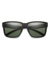 SMITH Emerge Matte Black - ChromaPop Gray Green Polarized Sunglasses Sunglasses Smith 
