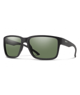 SMITH Emerge Matte Black - ChromaPop Gray Green Polarized Sunglasses Sunglasses Smith 
